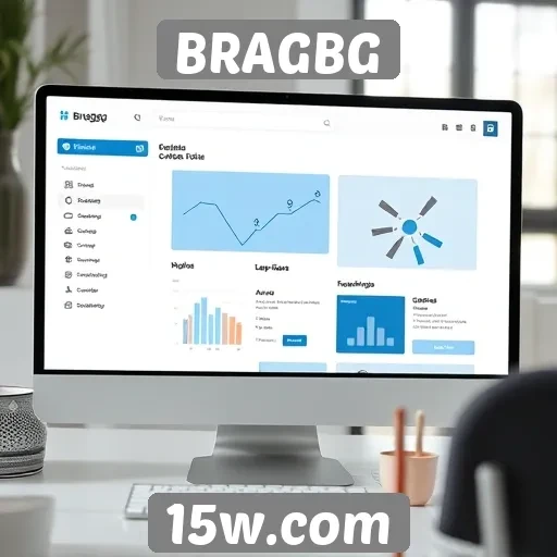 Análise da interface do site BRAGBG